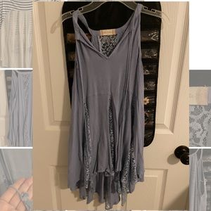 Baby blue tank top from Altard State